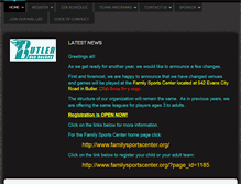 Tablet Screenshot of butlerdekhockey.com